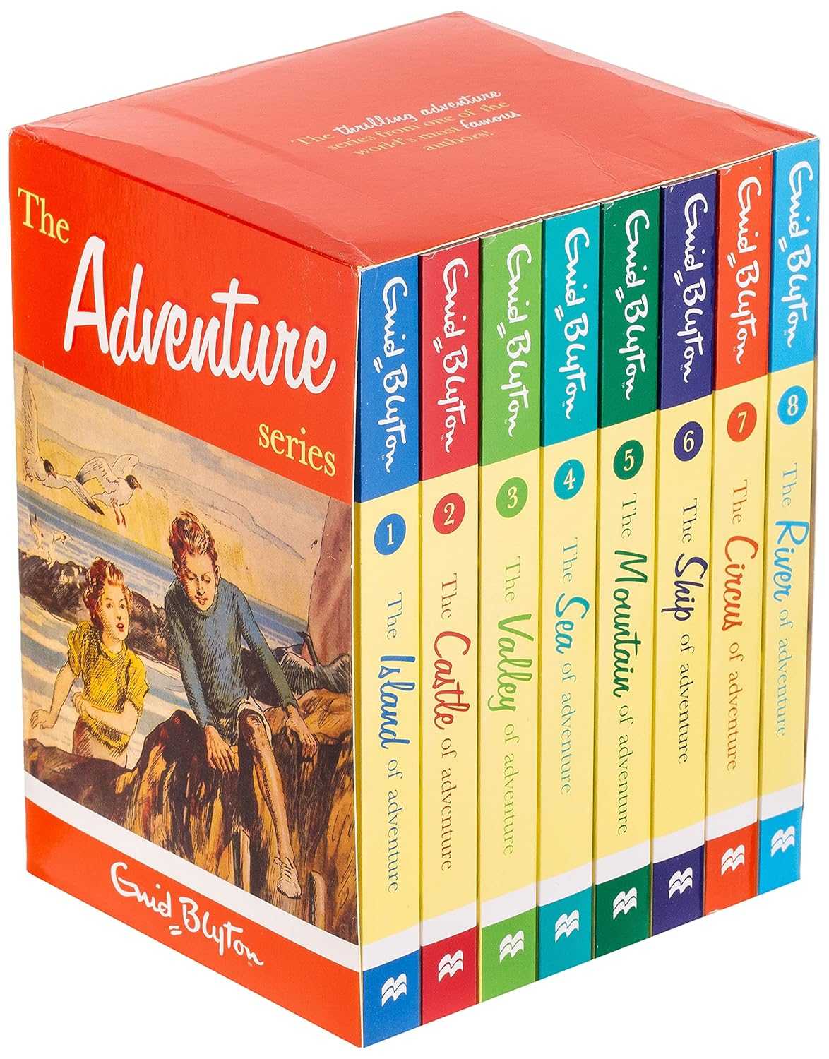 (Eng) (ใหม่มือ1 มีตำหนิเล็กน้อย) ENID BLYTON ADVENTURE BOXSET / Enid Blyton / Macmillan