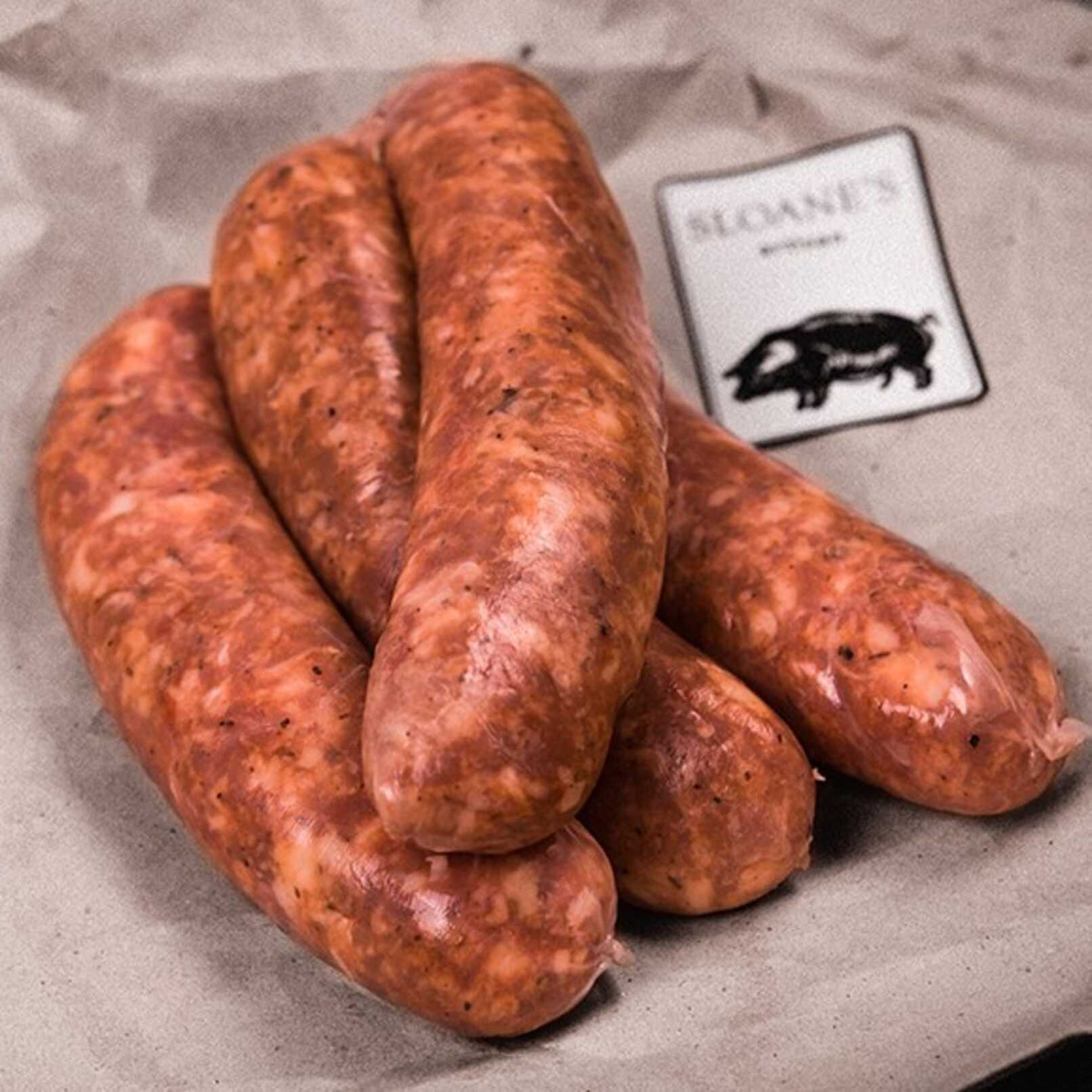 FG24001 Sausage: Cumberland 500 g (6 pce/pack)