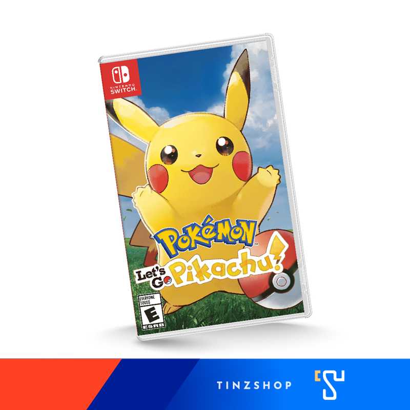 Nintendo Switch Game Pokemon Let's Go Pikachu! Zone Asia / English