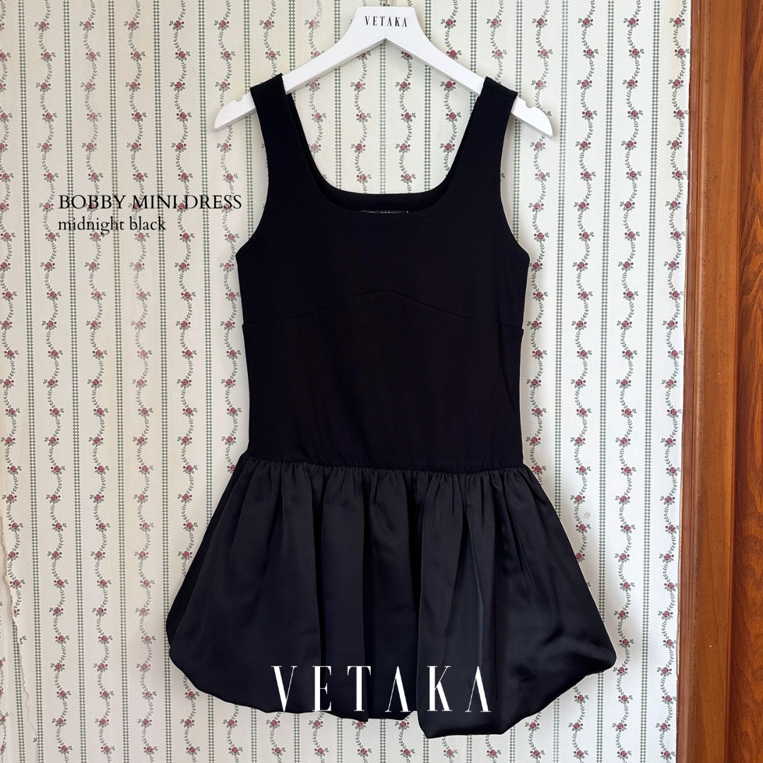 VETAKA Bobby mini dress (เดรสสั้น ทรงกระโปรงบอลลูน)