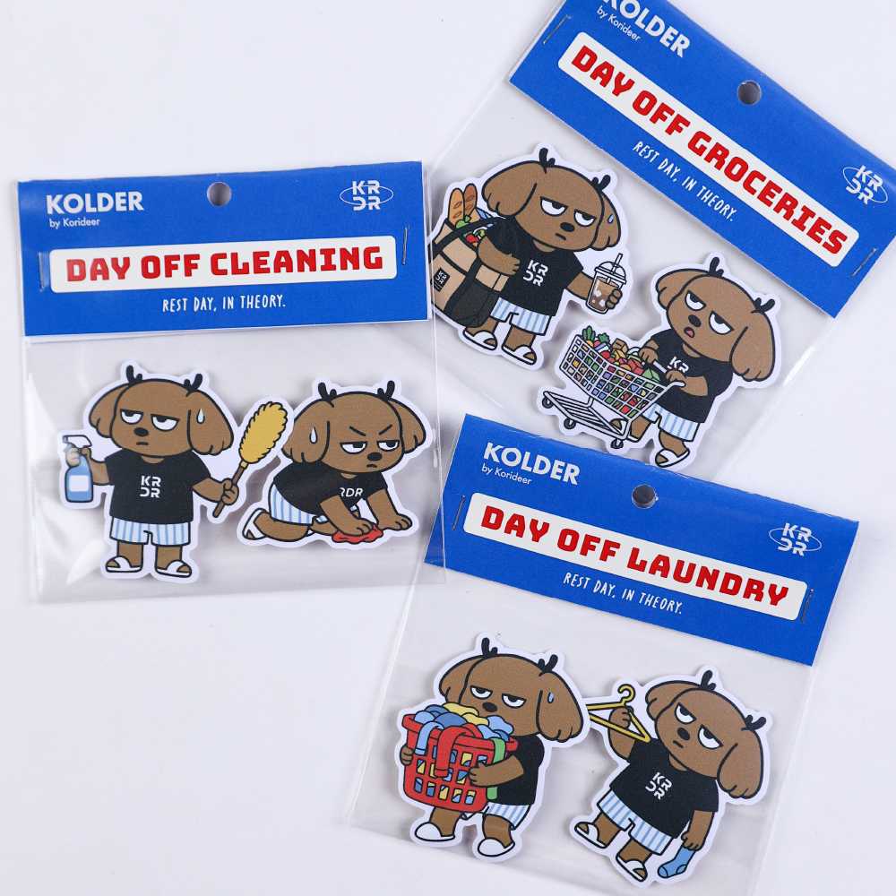 Sticker Set - Kolder Mascot