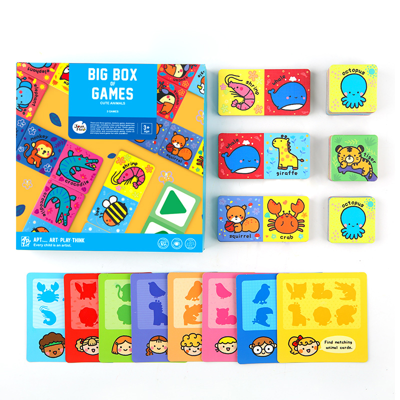 กล่องเกมเสริมทักษะ 3เกมในกล่องเดียว Joan Miro / Jar Melo Big Box of Game