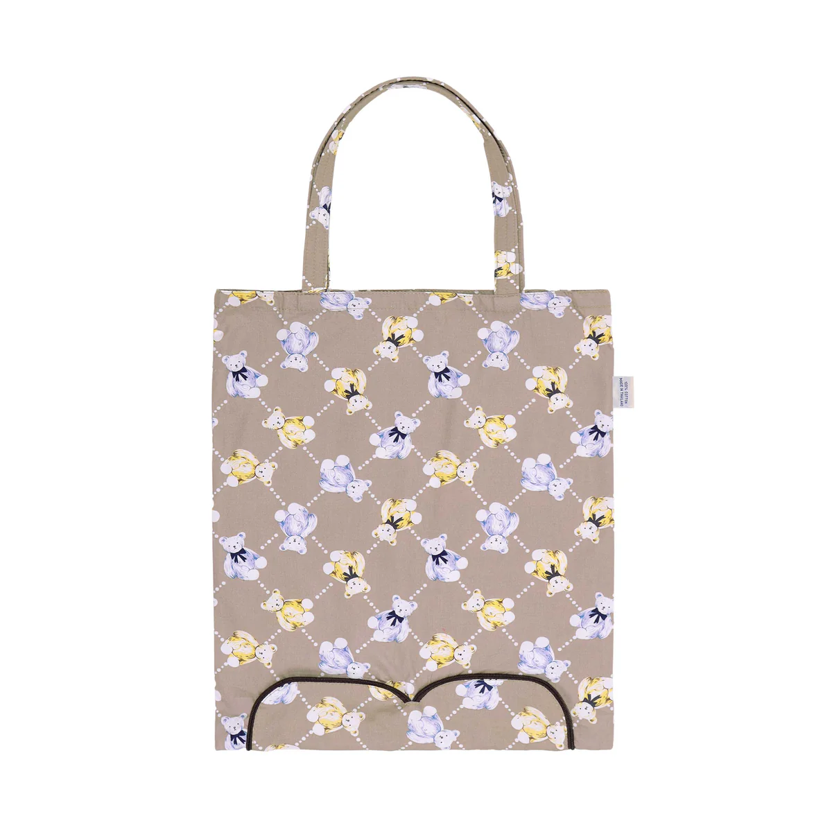 กระเป๋าผ้าแบบพับเก็บได้ แบรนด์นารายา  NaRaYa Foldable Shopping Bag