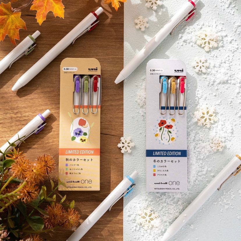 ปากกา Uniball Autumn & Winter Set