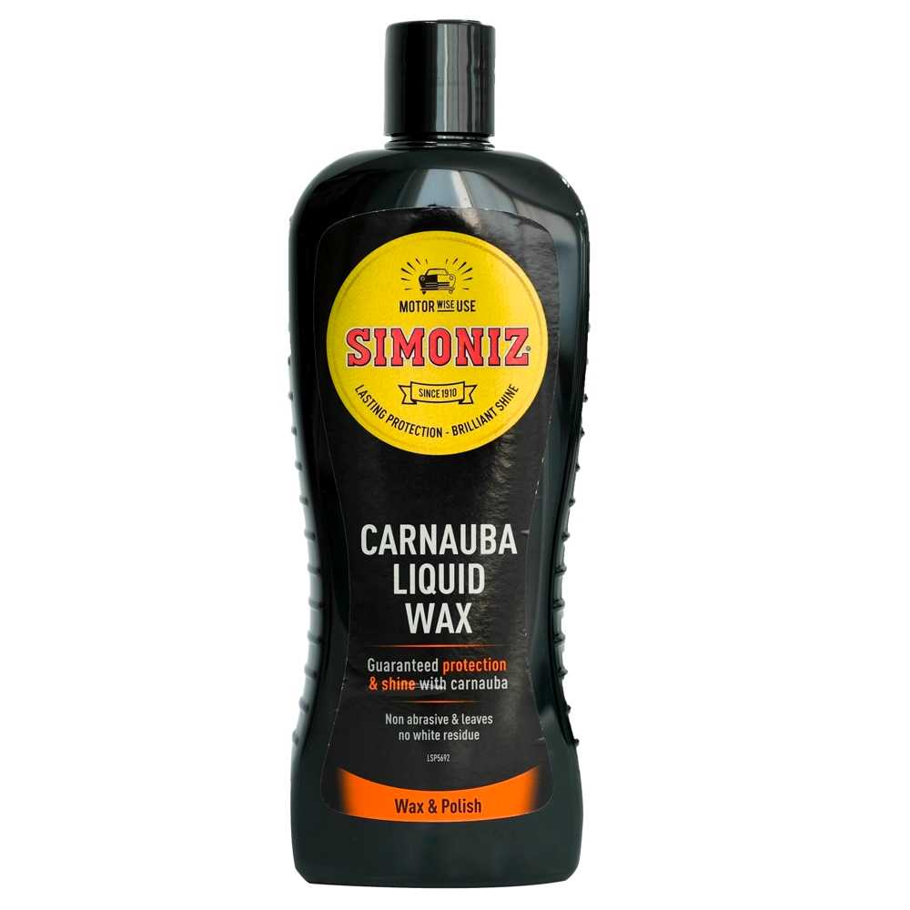 Simoniz Carnauba Liquid Wax  ผลิตภัณฑ์เคลือบเงารถผสมคาร์นอบาแว็กซ์ ซื้อ 1 แถม 1 2SA-063A