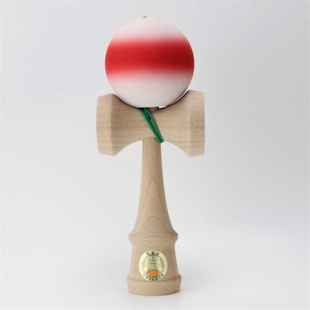 เคนดามะ Kendama (Red & White Matt)