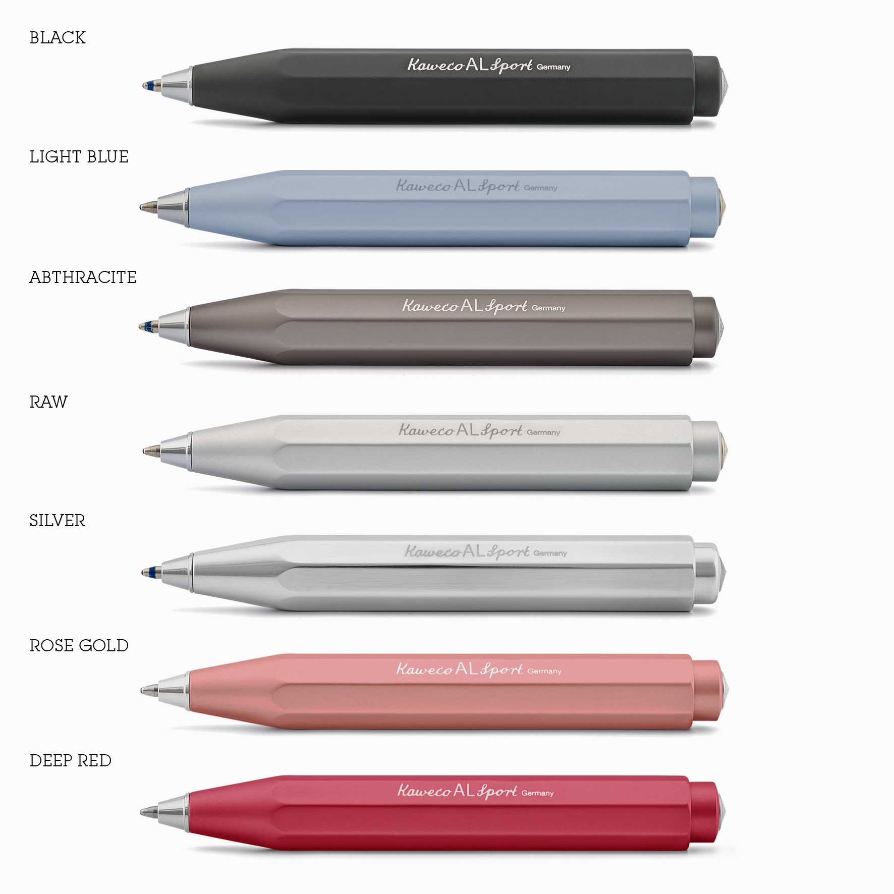 Kaweco AL Sport Ballpoint Pen ปากกาลูกลื่นคาเวโก้ รุ่น AL Sport