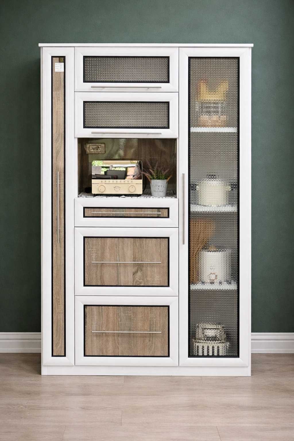 A39/2 ตู้ครัวเอนกประสงค์ วางไมโครเวฟ 120ซม