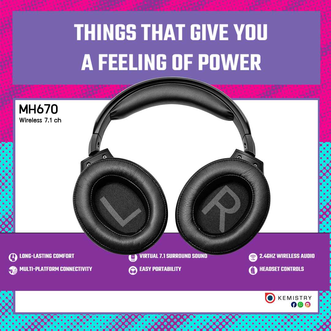 Headset l Cooler Master MH670 Wireless [7.1ch]