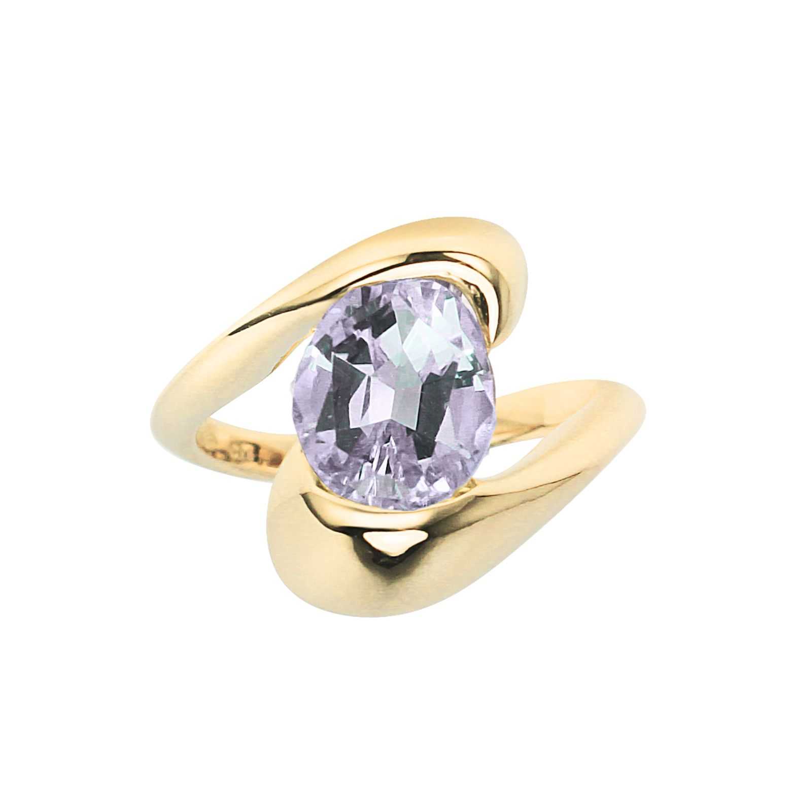 GALA RING - ROSY VIOLET AMETHYST #52