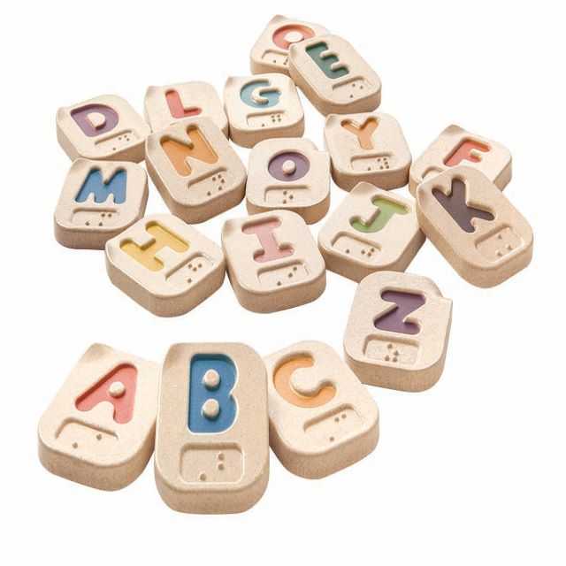 Braille Alphabet A-Z อักษรเบลล์ A-Z