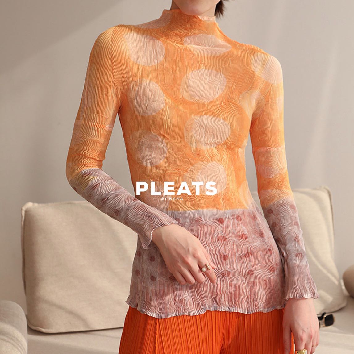 PLEATS SHIRT - SH017