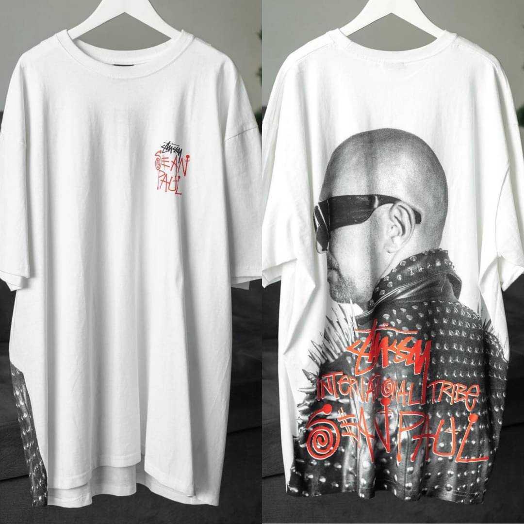 เสื้อยืดStussy x Sean Paul 