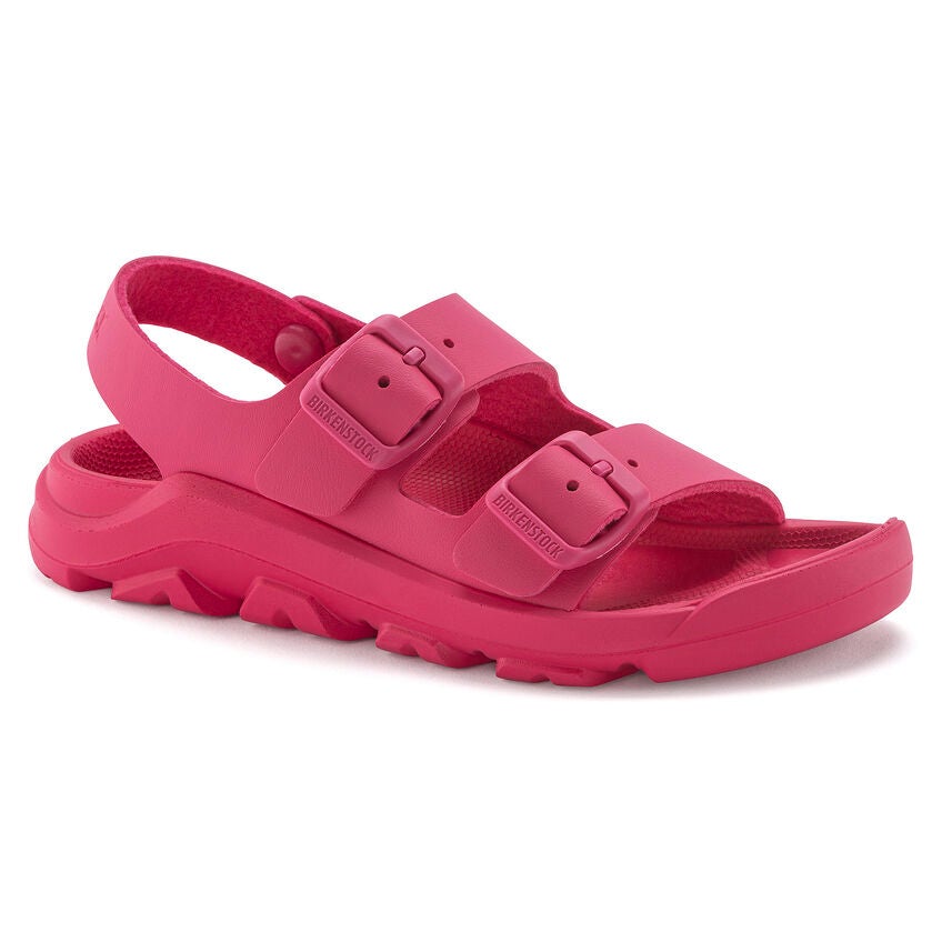 Birkenstock รองเท้าแตะรัดส้น เด็กผู้หญิง รุ่น Mogami สี Fuchsia Tulip - 1024812 (narrow)