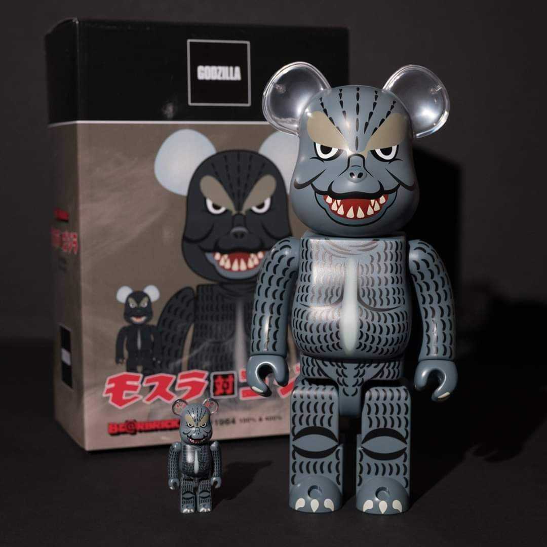 Be@rbrick Godzilla 1964 100%+400%