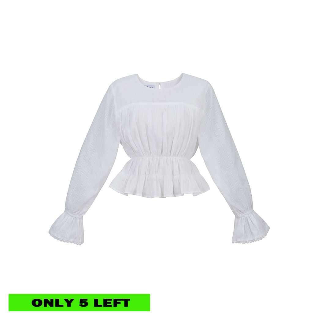 JULIET BLOUSE - WHITE