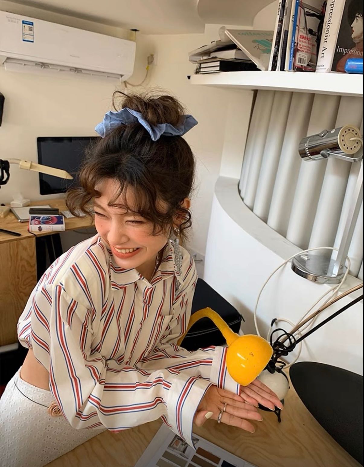 11:11 sale เชิ้ตขาวลายทาง