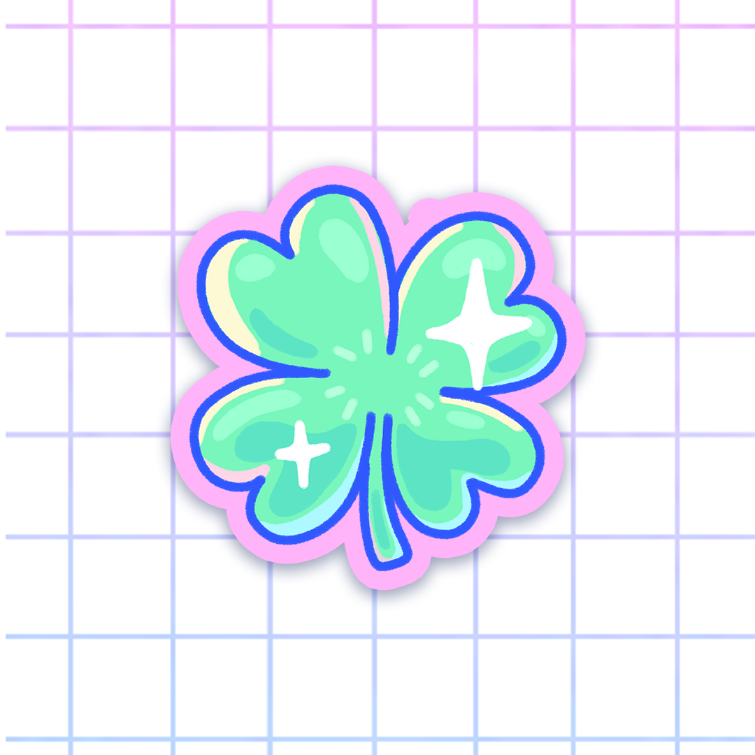 Lucky Clover sticker