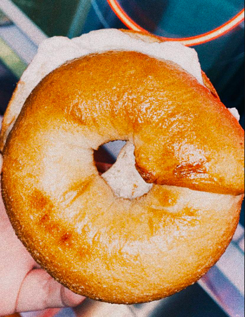 Bagel with creamcheese