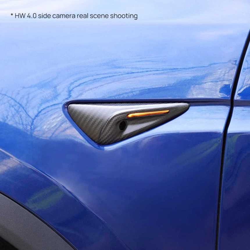 Carbon Side Camera Covers