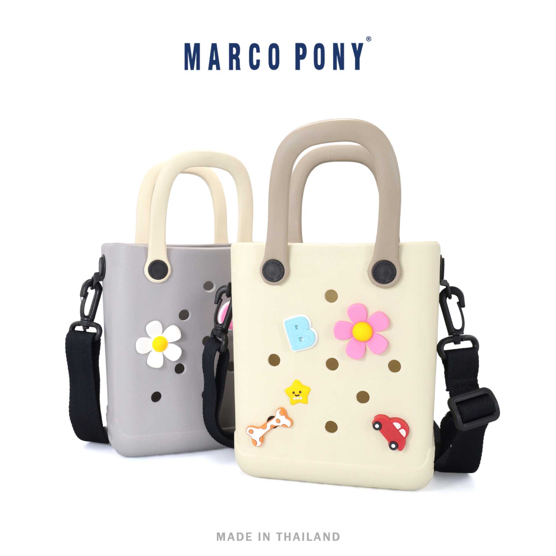 Marco Pony  รุ่น BP1007 กระเป๋าถือสำหรับผู้หญิงขนาดเล็ก พกพาสะดวก Size 16 x 20 CM