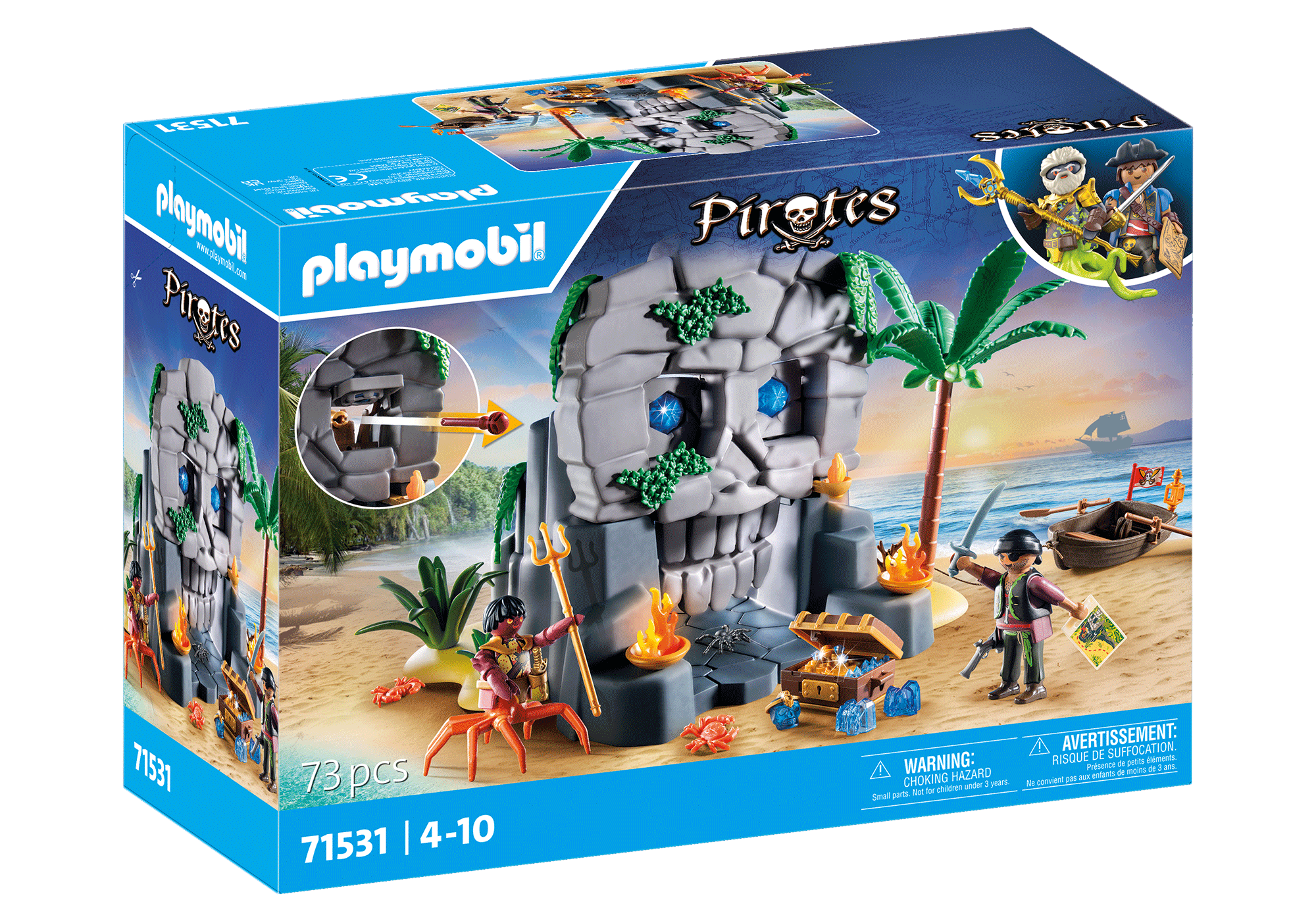 Playmobil โจรสลัด เกาะหัวกระโหลก PM-71531-24