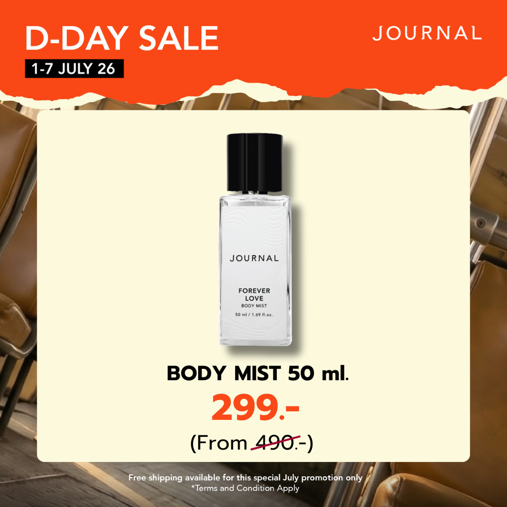 D-DAY✨ BODY MIST 50 ml. แพ็คคู่ 2 ขวด  ราคาพิเศษขวดละ  299.- (จากปกติ 490.-) ส่งฟรีทุกออเดอร์