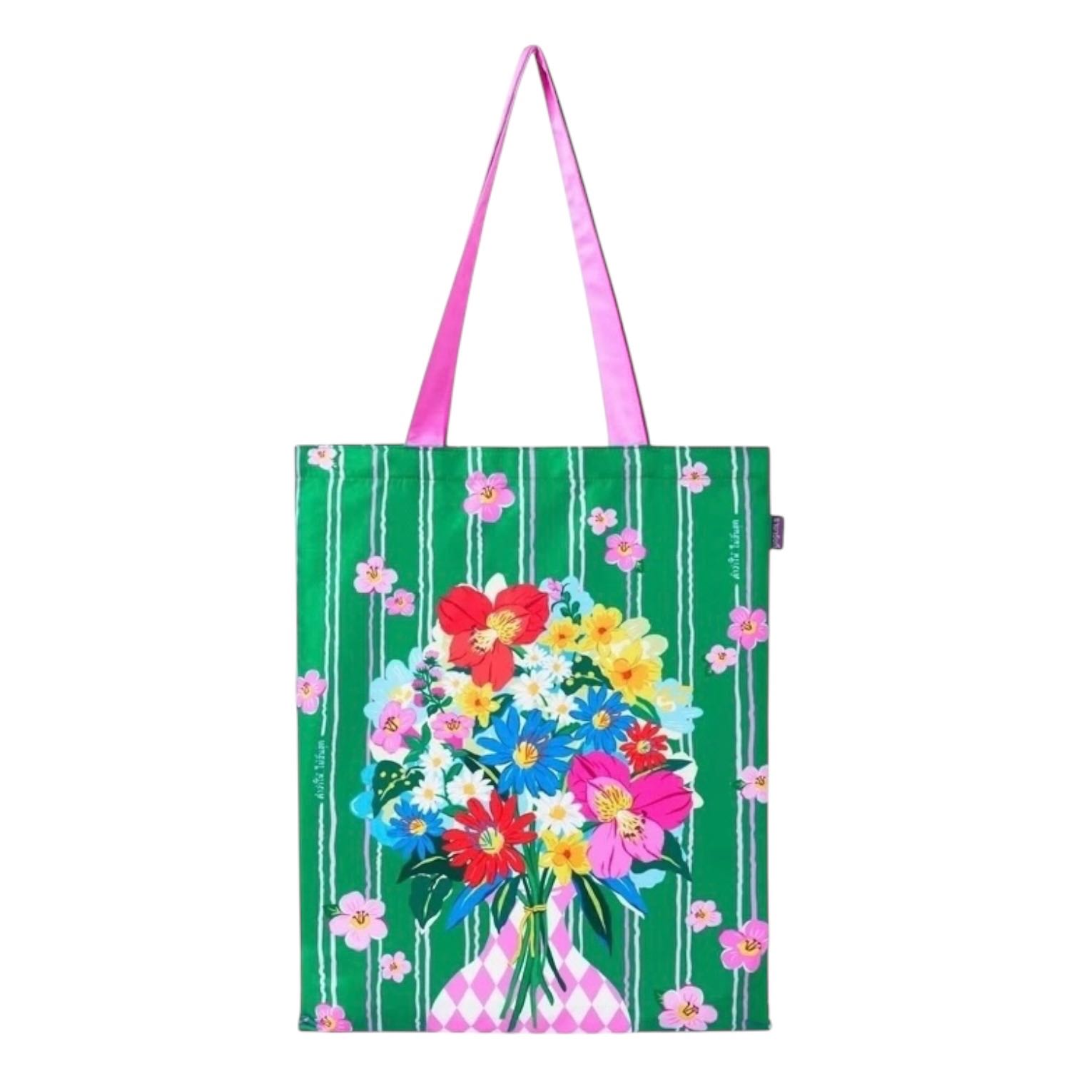 กระเป๋าผ้าไมโคร Love In Full Bloom สินค้าจากมูลนิธิรามาธิบดี