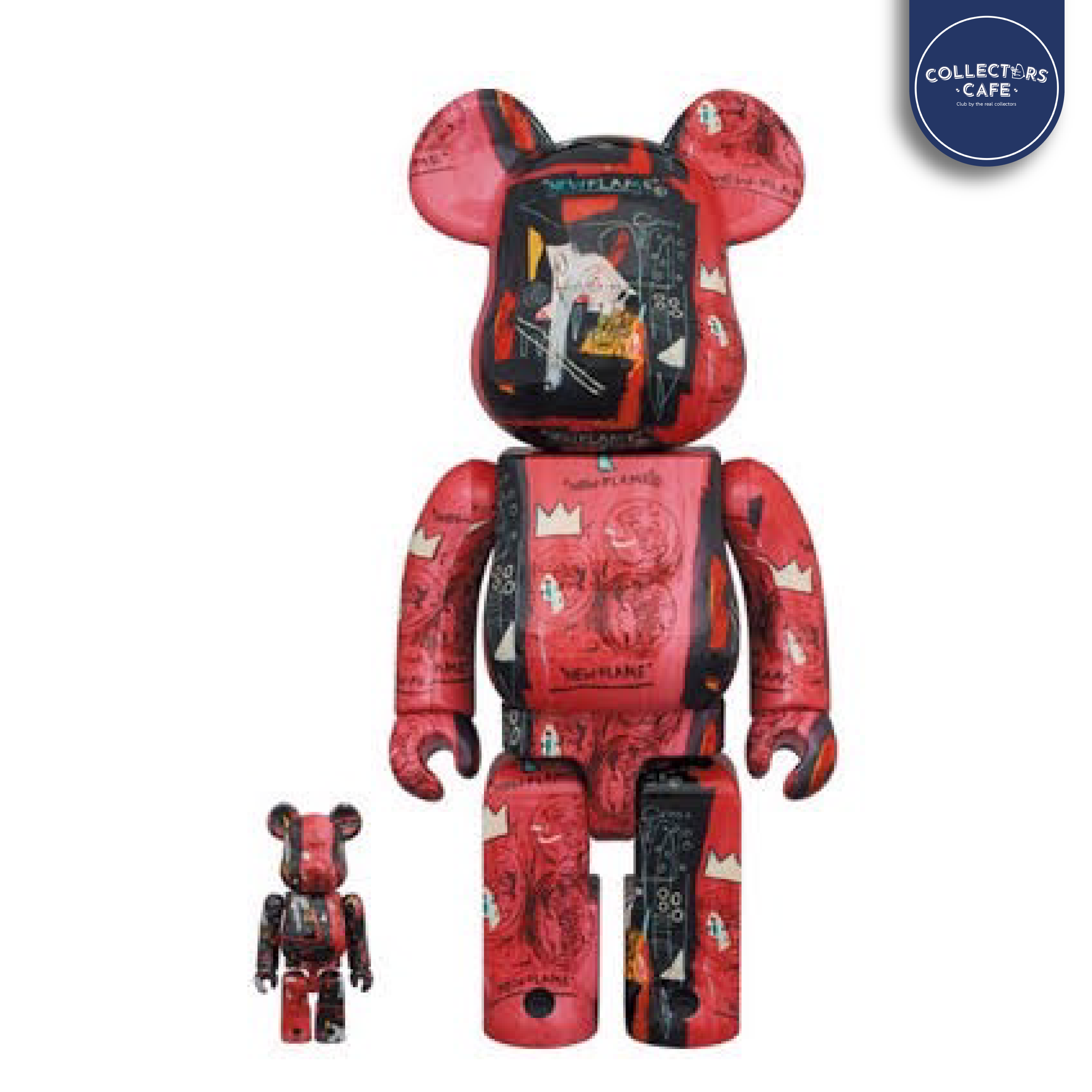 Bearbrick Andy Warhol X Jean Michel Basquiat #1 400+100%