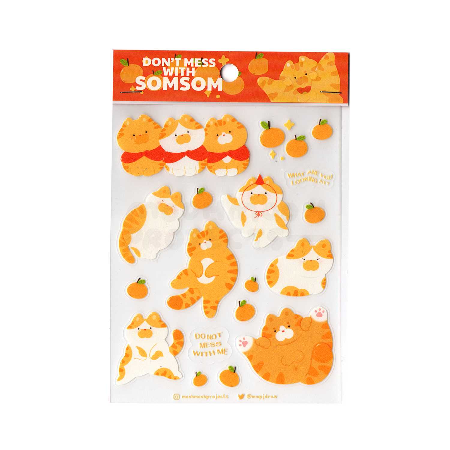 Sticker Sheet - Don't mess with SomSom