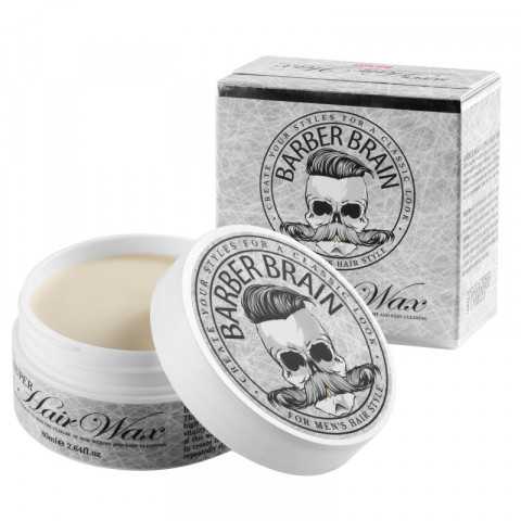 [สำหรับให้ความรู้] BB-509 BARBER BRAIN Super Hair Wax  แฮร์ แว๊กซ์