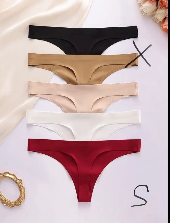 ตองมีขอบ ผ้ากระชับ Silky seamless thong panty