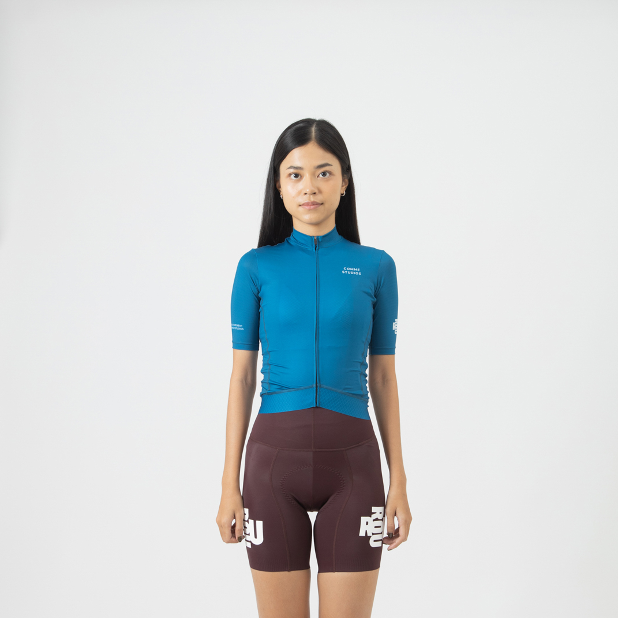 Rouleur Jersey Prussian Blue Female