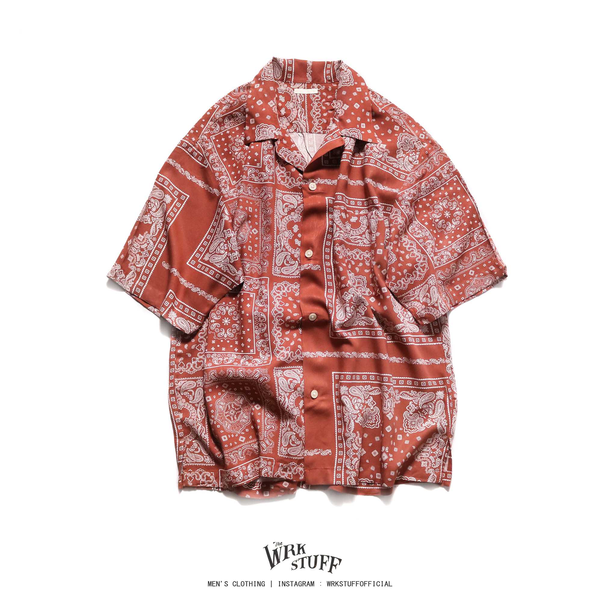 Gu Bandana Aloha Shirt (M)