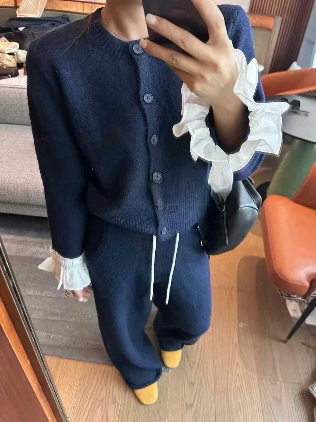 SET KNIT LAYER SLEEVES