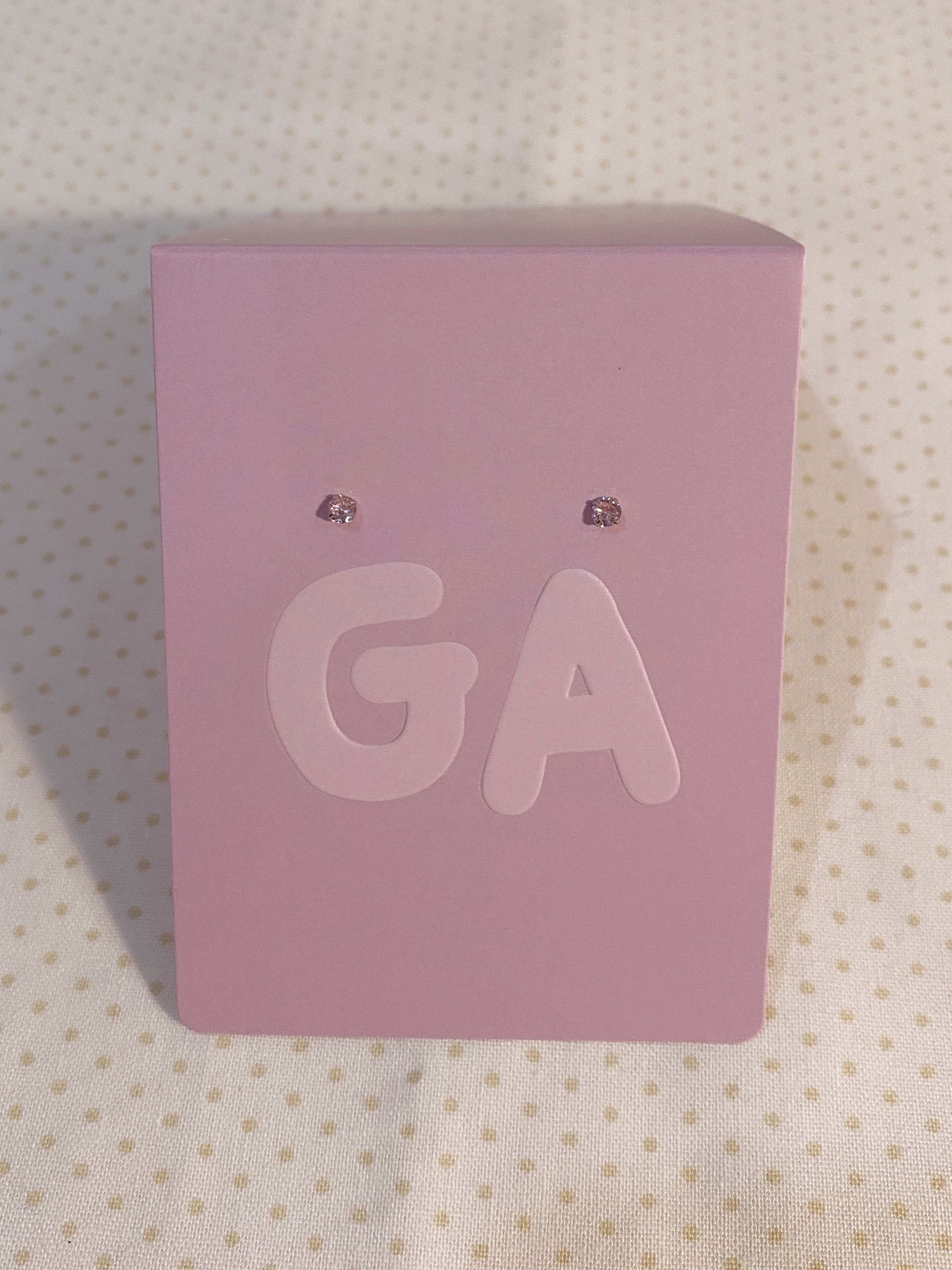 ”cotton pink“ รหัส gaandga14 เงิน 97.5% ทั้งชิ้นงานชุบRh  ออกแบบควบคุมผลิต gaandga™ , ®