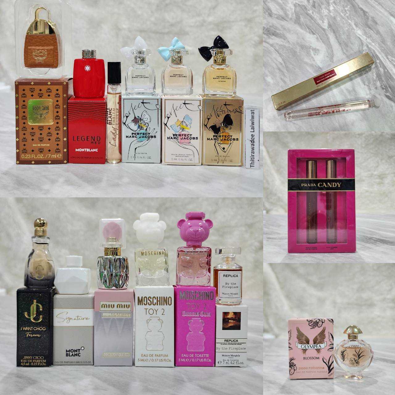 น้ำหอมจิ๋วมินิ Replica/Marc Jacobs/Miu Miu/MontBlanc/Moschino/Paco/Prada/Narciso