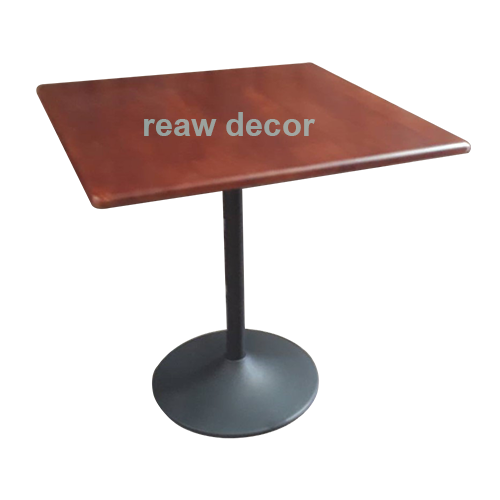 โต๊ะเหลี่ยมขาแชมเปญ champagne square table