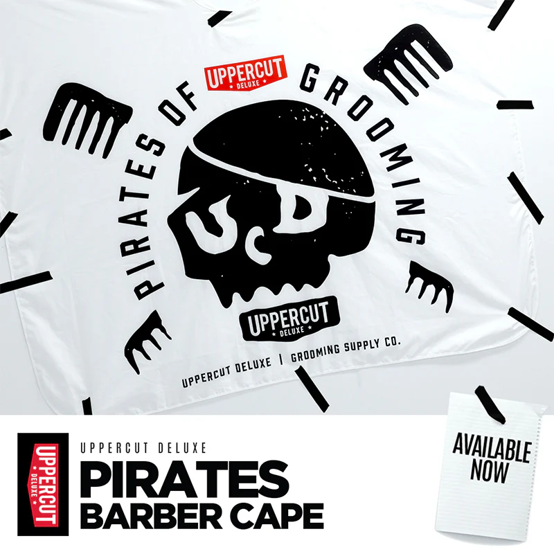ผ้าคลุมตัดผม Uppercut Deluxe - Pirate