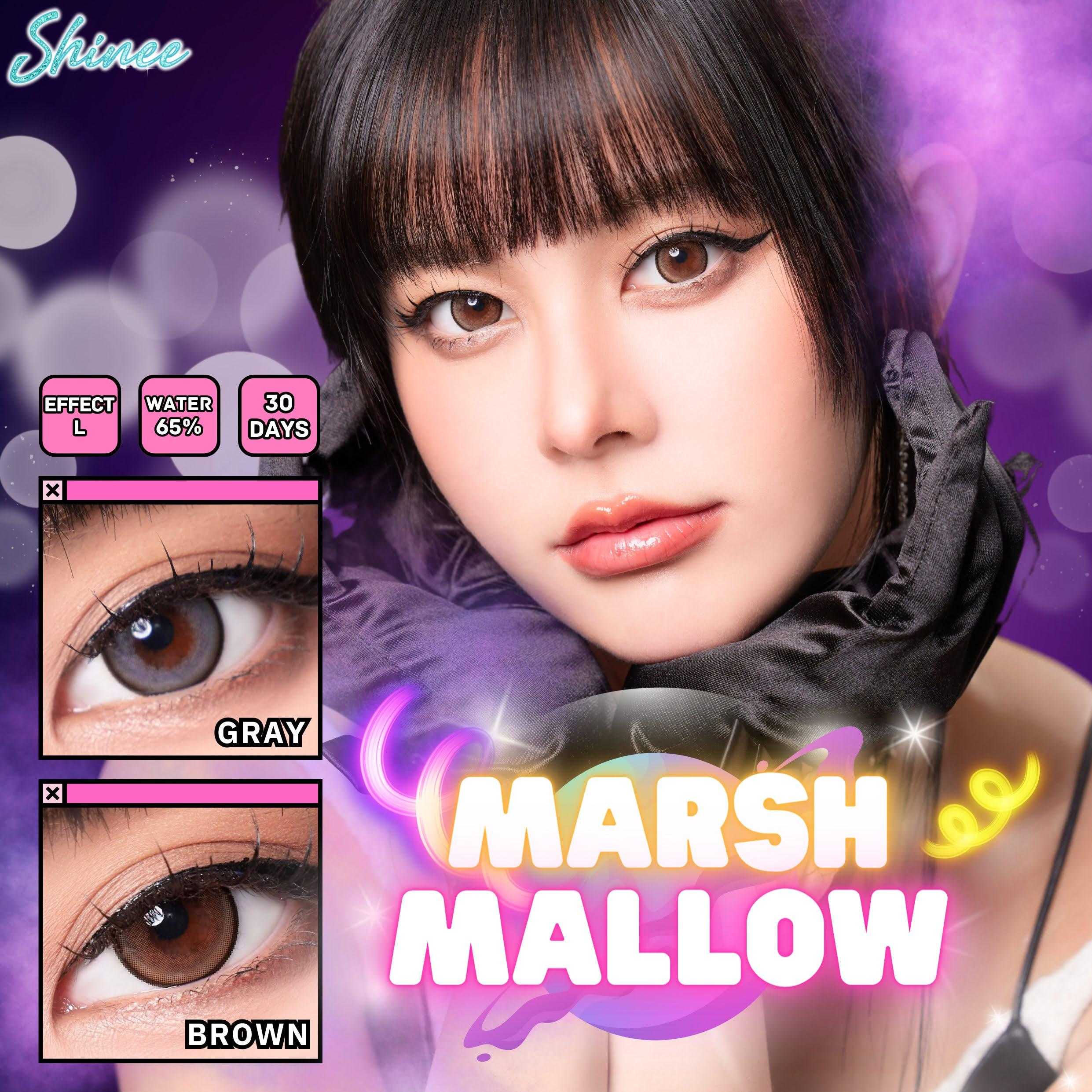 Shineelensรุ่น Marshmallow คอนแทคเลนส์