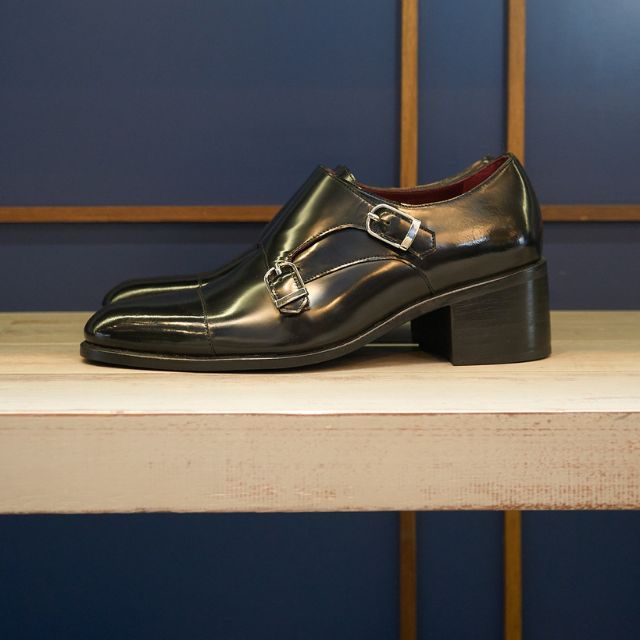 [Last chance] GYW MP Double Monk Strap | Black BSH - 41
