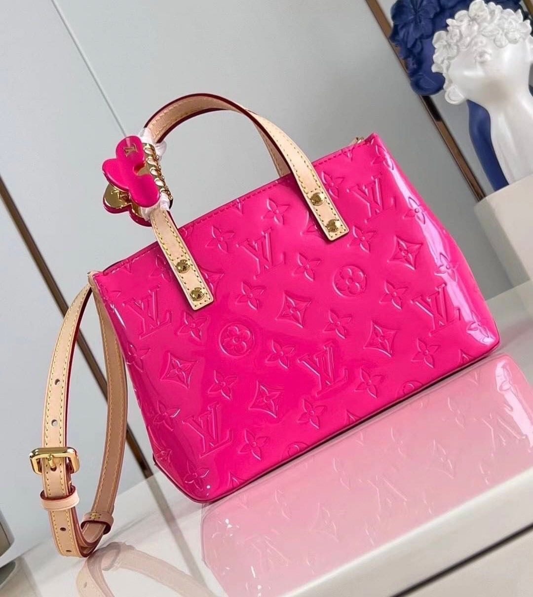 LOUIS VUITTON READE PM MONOGRAM VERNIS LEATHER BAG