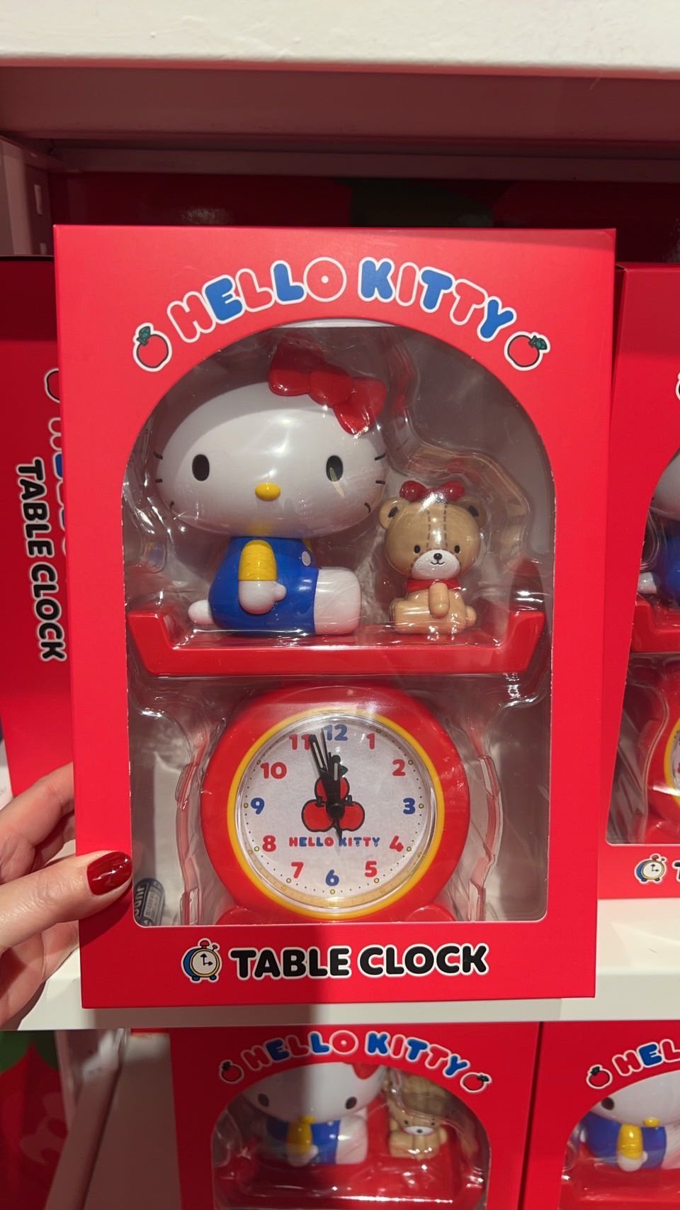 Hello Kitty Table Clock - Limited Korea 