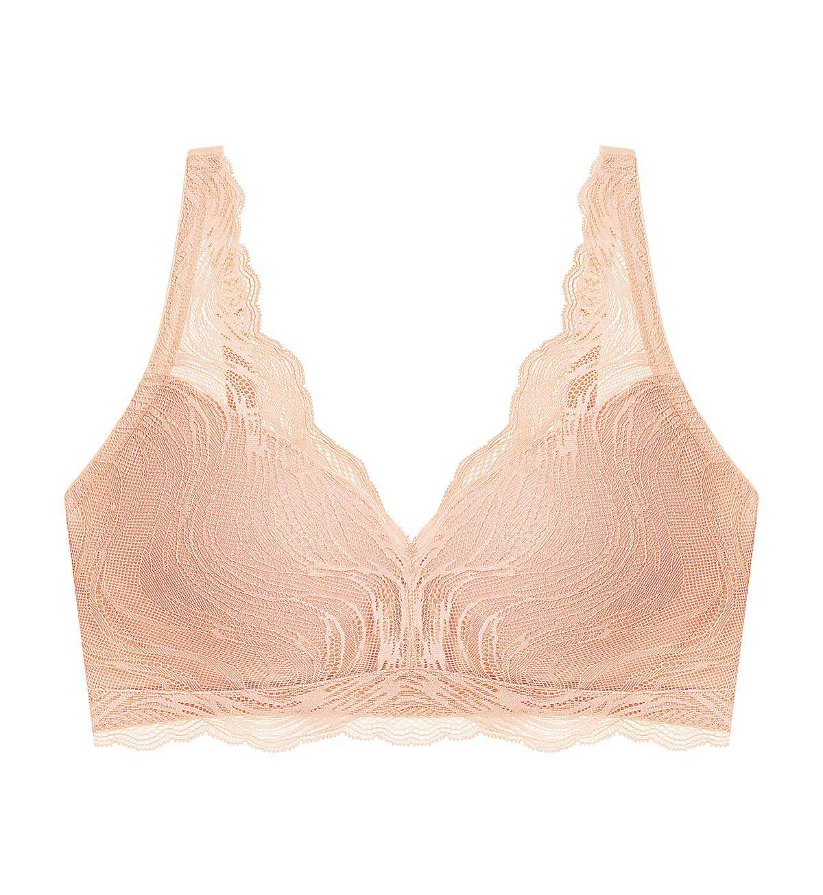 EOSS Triumph 10218422 Secret Slimming P-R 00WJ เสื้อชั้นในรูปแบบไม่มีโครงคัพทรงบาง สีชมพู