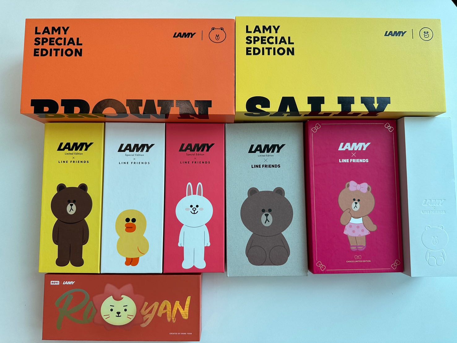 LAMY safari Line Friend Royan /Brown / Cony /Sally/ Choco /BT21   ( หมึกซึม, Roller ) 