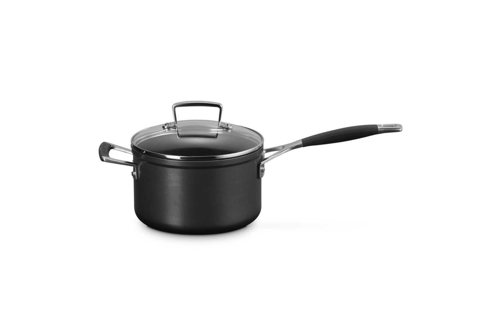 Tns 18x11.1cm Saucepan W/helper Handle and Glass Lid