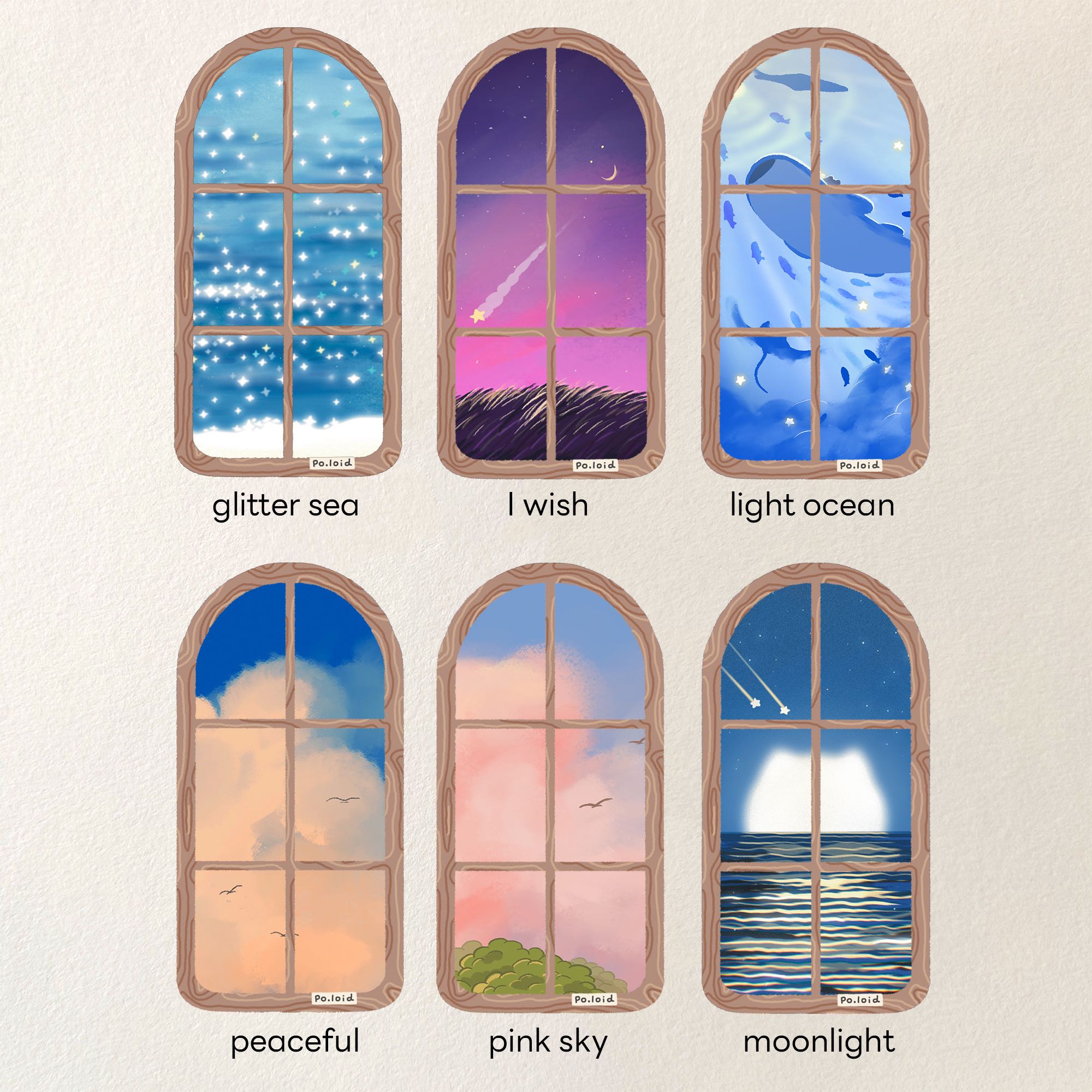 (pre-order) Magical glaze bookmark