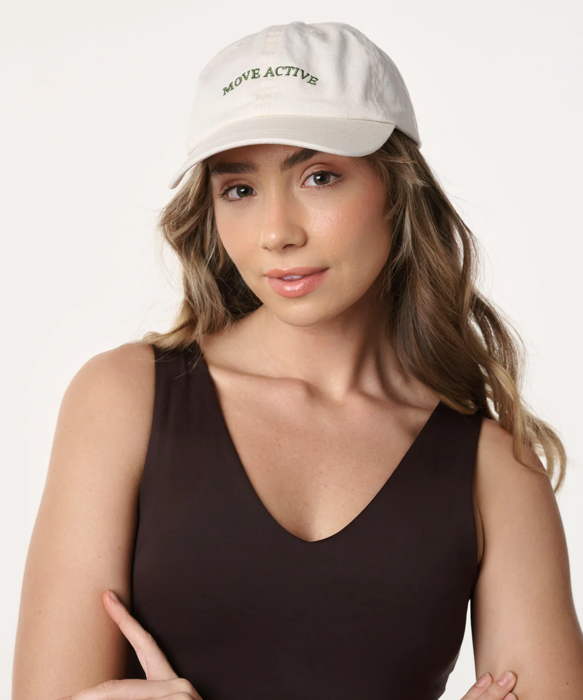 MoveActive Embroidered Cap - Ivory