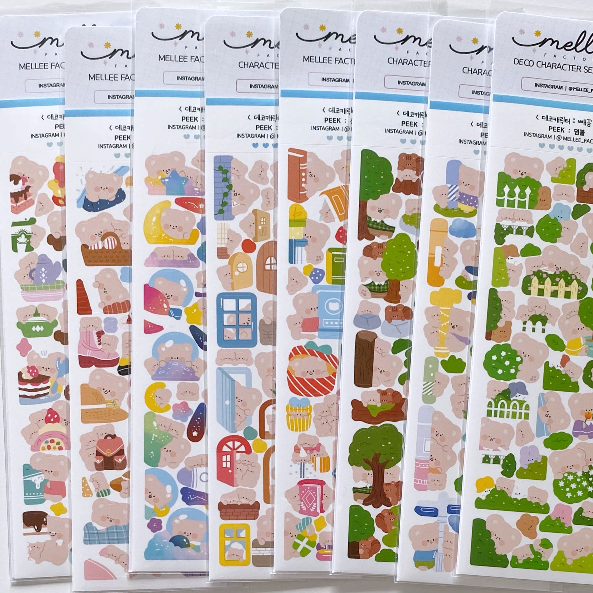 Mellee factory sticker pack