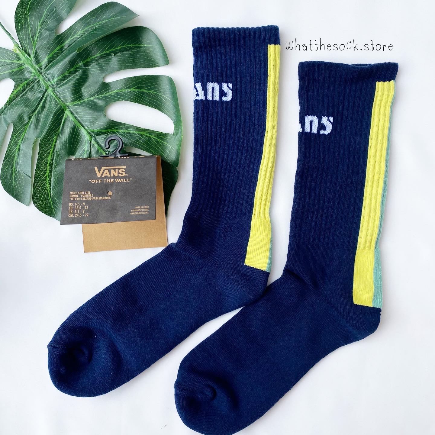 Vans sock ถุงเท้าสตรีท ถุงเท้าข้อยาว พร้อมส่ง‼️